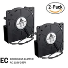 2 шт. Gdstime 120 мм 12032 вентилятор EC бесщеточный вентилятор 110 в 115 в 120 в 220 в 240 В центробежный вентилятор охлаждения