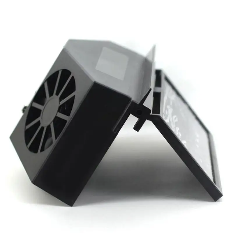 Solar Car Ventilation Fan Air Conditioner Powered Automatic Cooling Double Exhaust Vehicle | Автомобили и мотоциклы