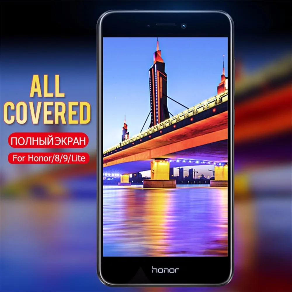 Защитное стекло закаленное для Huawei P40 lite Mate 30X10 Honor 20 9X Lite | Мобильные телефоны и