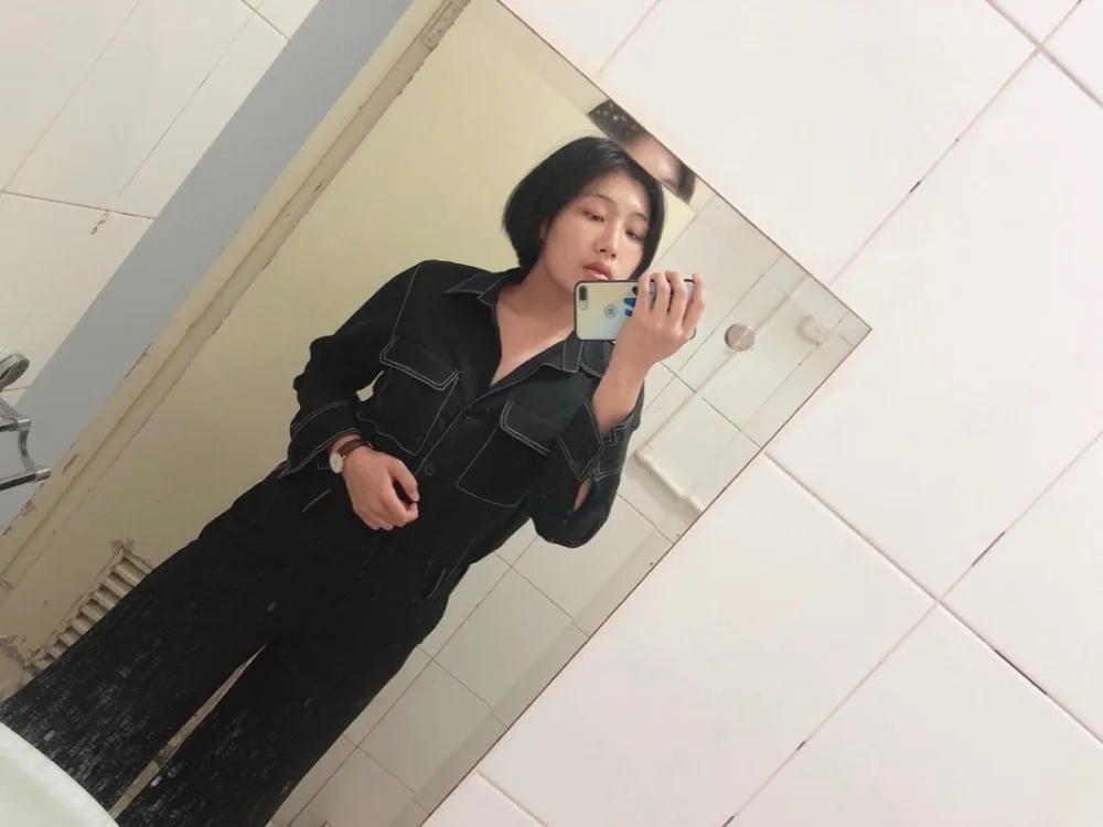 HYH HAOYIHUI новинка 2019 простые топы для отдыха контрастный цвет яркая линия с