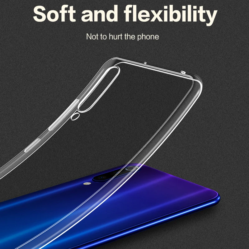 Ультратонкий прозрачный силиконовый чехол JONSNOW для Xiaomi Redmi Note 7 6 Pro мягкий Mi 9 8 Lite
