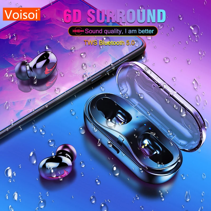 Q32 TWS Bluetooth наушники настоящие беспроводные Q13s 5 0 спортивные Hi Fi стерео бас