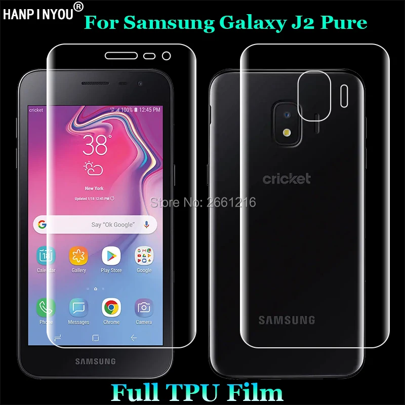Для Samsung Galaxy J2 Pure 5 0 &quot2 шт. = передняя + задняя тонкая полная крышка пленка из