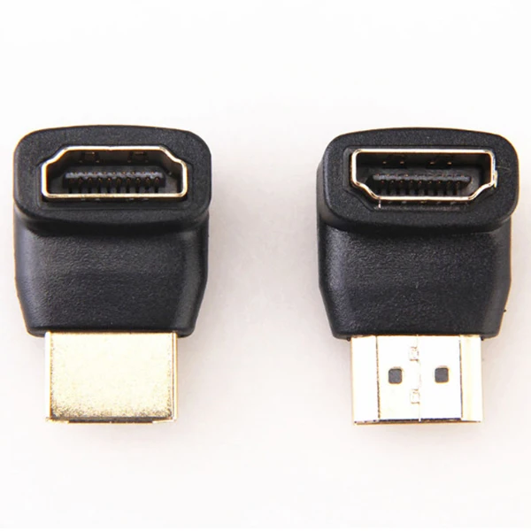 Combo 3D &amp 4K Поддержка HDMI 90 градусов и 270 адаптер Папа-мама (правый угол HDMI) |