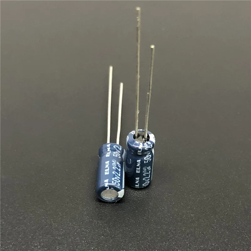 10Pcs/50Pcs 2.2uF 50V Japan ELNA RE2 Series 5x11mm 50V2.2uF Audio capacitor | Электронные компоненты и