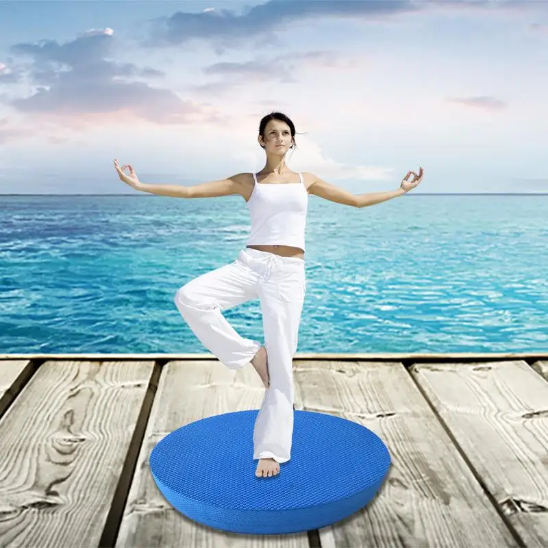 Balance Pad Non-slip Yoga Mat Soft Stability Trainer Suitable For Novice Core Training And Physical Rehabilitation | Спорт и