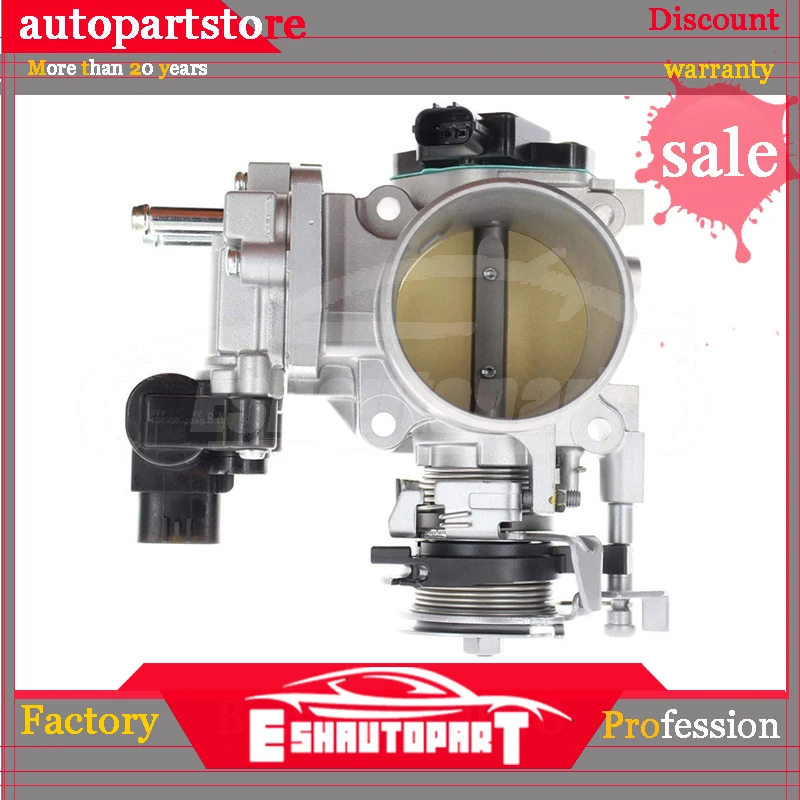 Восстановленный корпус дроссельной заслонки для H-onda C-ivic 4AT 1.6L OEM 16400-PLR-A54 16400PLRA54 16400