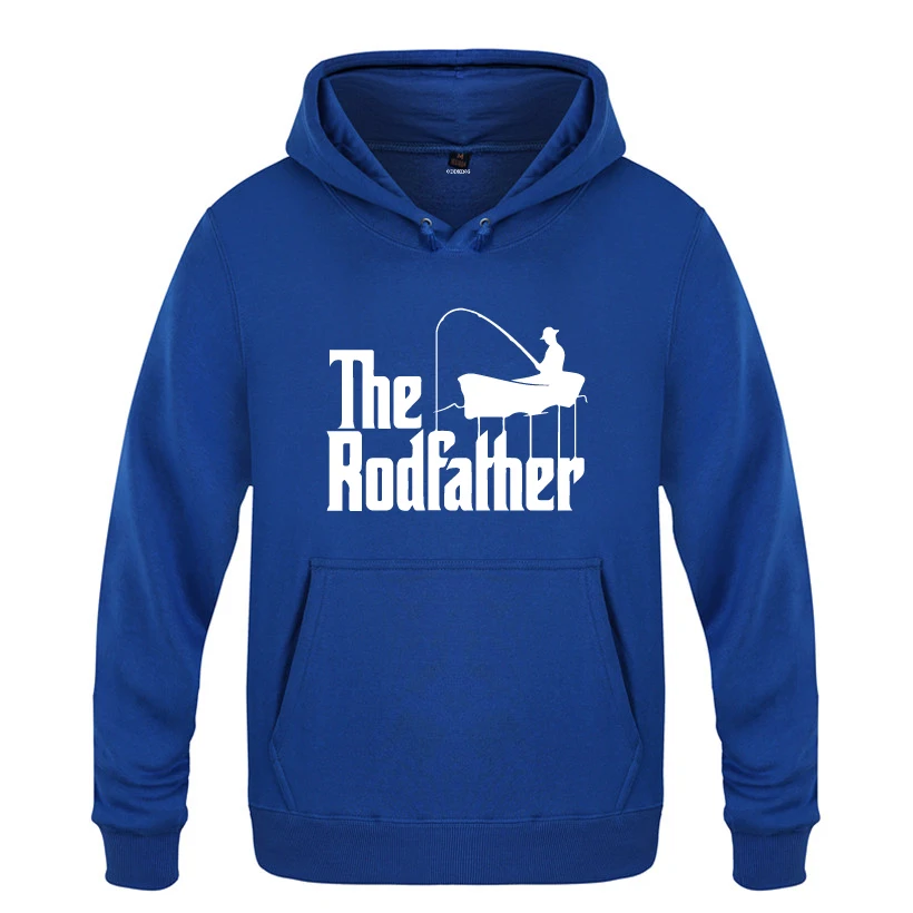 RodFather Крестный отец Рыбалка шутка в рыбацком стиле кофты Для мужчин 2018 с