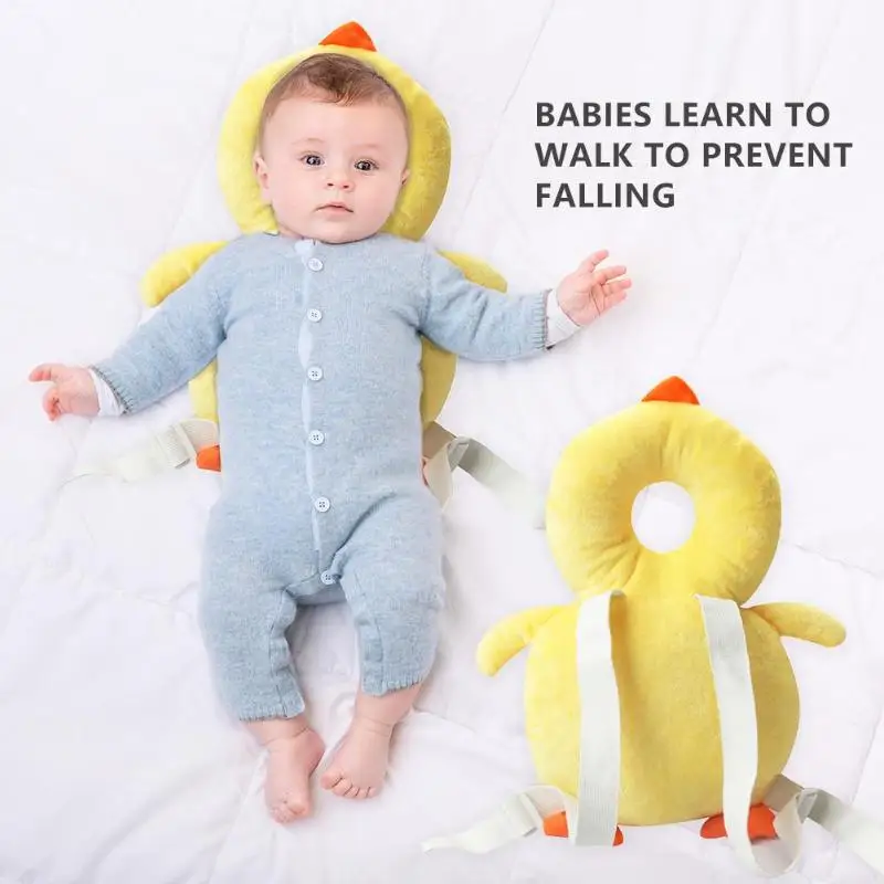 

Baby Head Protection Pillow Toddler Headrest Pad Neck Protector Nursing Drop Resistance Cushion Baby Bedding Backpack Mat