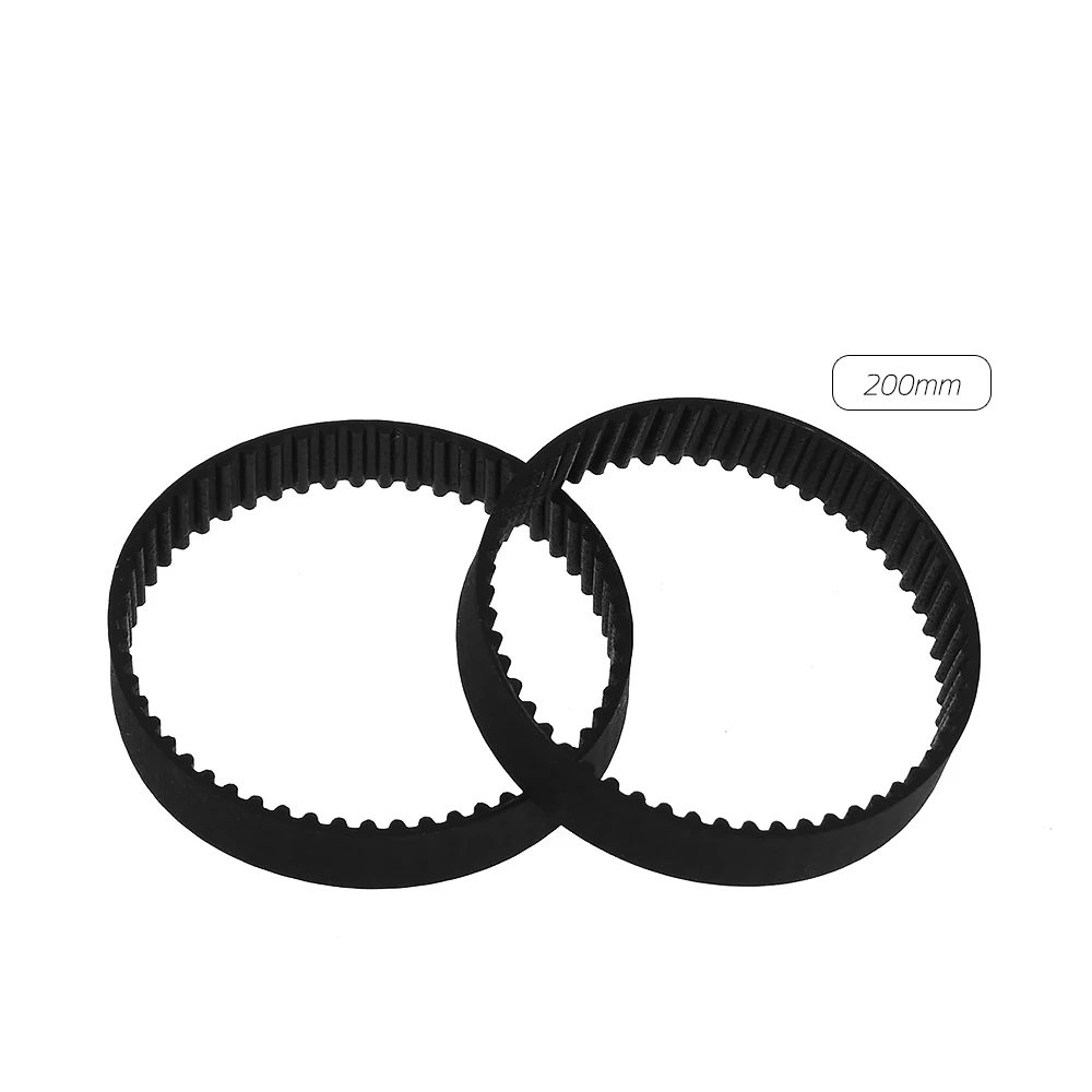 

3D Printer Accessories GT2 Closed-Loop Timing Belt Rubber Synchronous Belts 3D Printer Parts Kits Pack of 2pcs
