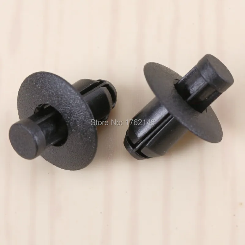 100x черные нейлоновые фиксаторы для отделки панели Hyundai Kia Accent Cowl Genesis Veracruz 86155 2H100
