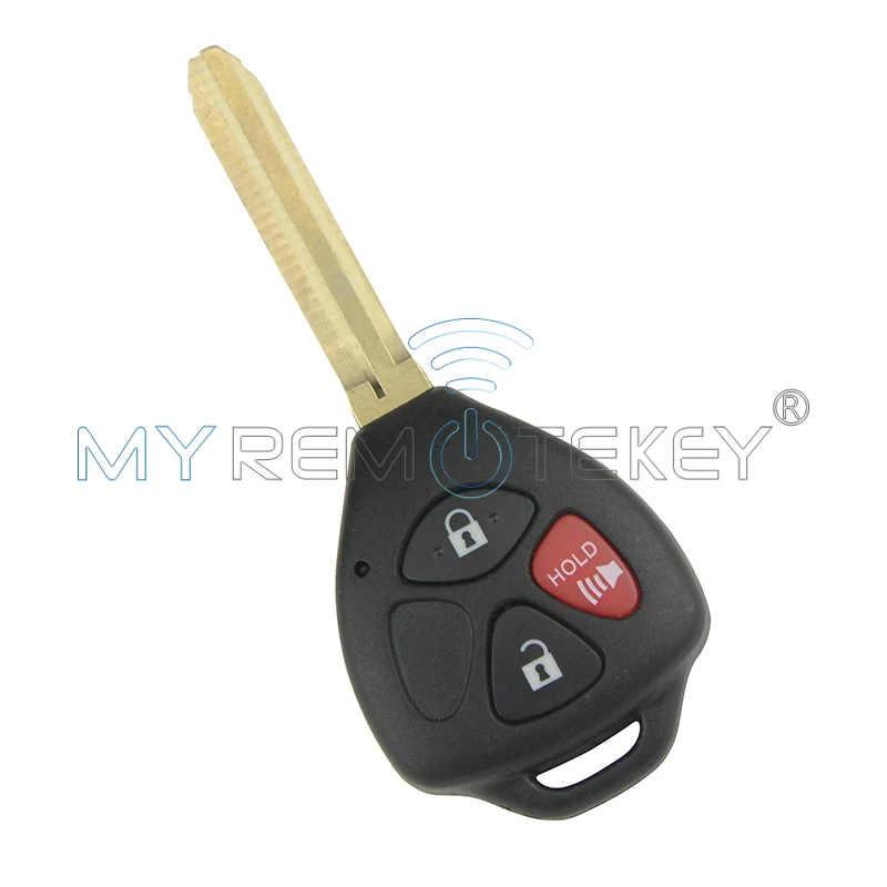 Remtekey RAV4 Corolla Camry car remote key 3button Frequncy 314.2Mhz 4D67 chip for Toyota | Автомобили и мотоциклы