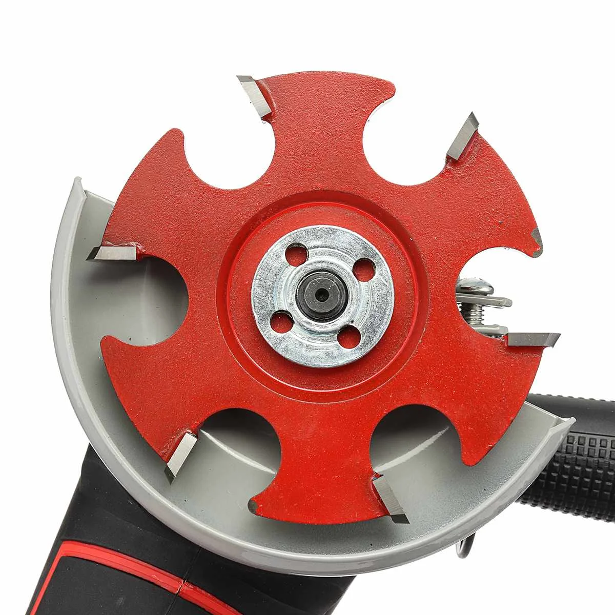 

Red 75~100mm Right Angle/Fillet Disc Hexagonal Blade tea tray Blade For 16mm Aperture Angle Grinder,Wood carving Grinder Blade