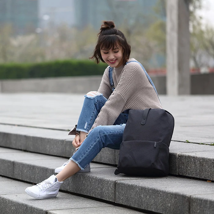 Xiaomi модный плед водостойкий школьный рюкзак для ноутбука кемпинга горнолыжного