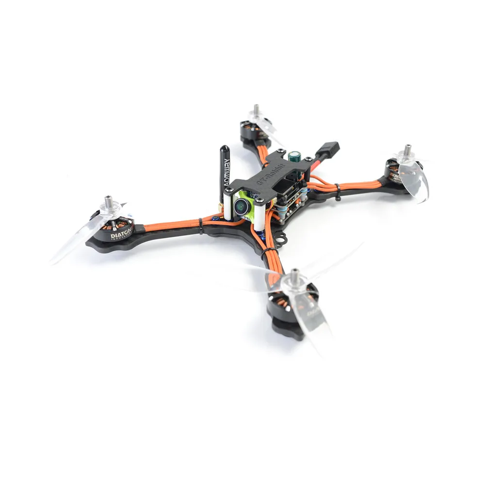 In Stock Diatone 2018 GT R530 Stretch X Integrated Arm Version 232mm F4 RC Drone OSD FPV Racer PNP F40 DShot600 4in1 ESC | Игрушки и