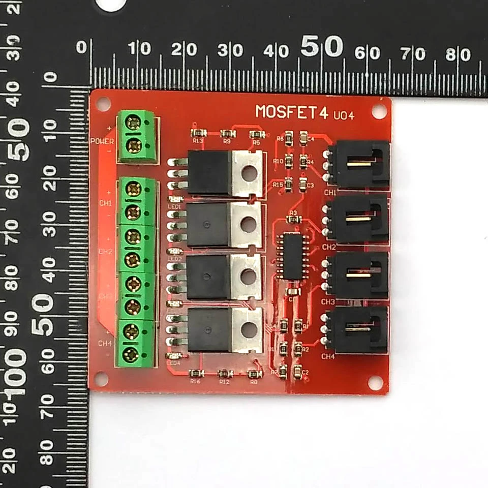 Четырехканальный 4-канальный Route MOSFET кнопка IRF540 V4.0 + модуль переключателя для Arduino