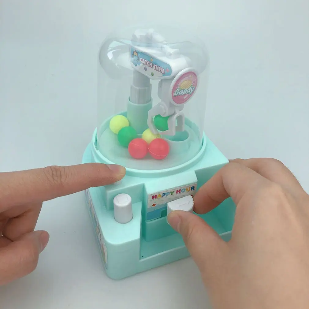Мини схватить мяч машины детские игрушечные конфеты Catcher резинка кран игрушки