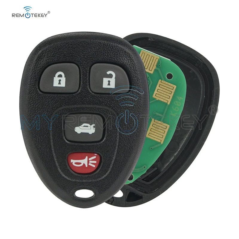 

Remtekey OUC60270/OUC60221 Remote Fob 315Mhz 4 button for GM Chevrolet Buick Cadillac 2006 2007 2008 2009 2010 2011 2012 2013