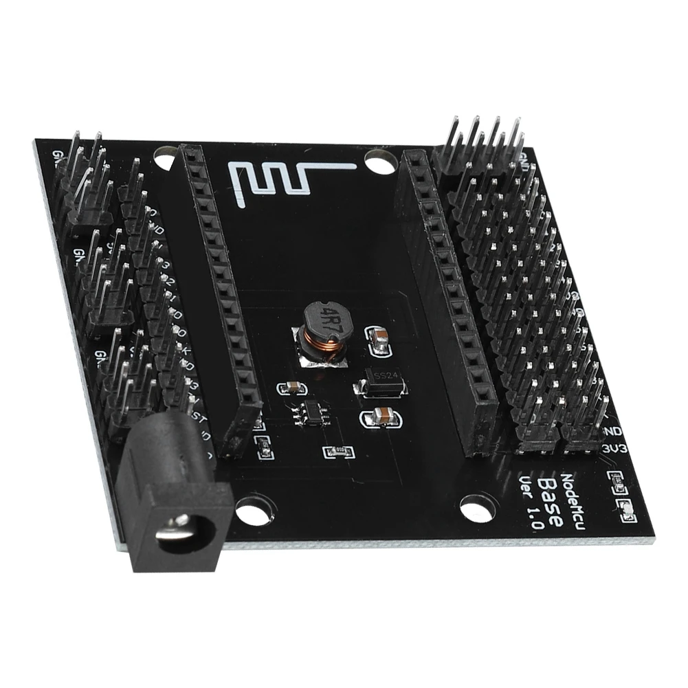 Черная металлическая Плата расширения NodeMcu Lua ESP8266 с поддержкой Wi Fi|Аксессуары для