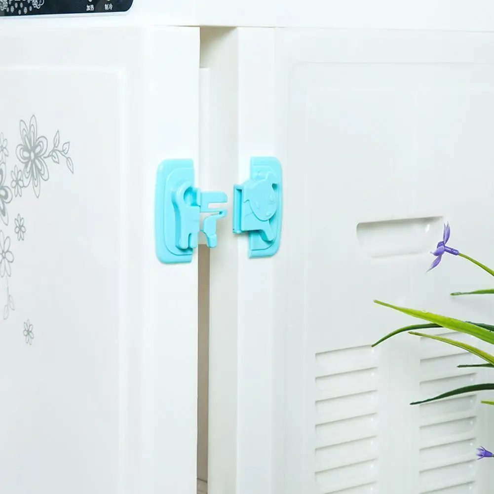 Новый мультфильм Собаки шаблон дети ребенок Pet Proof дверь шкаф холодильник ящик
