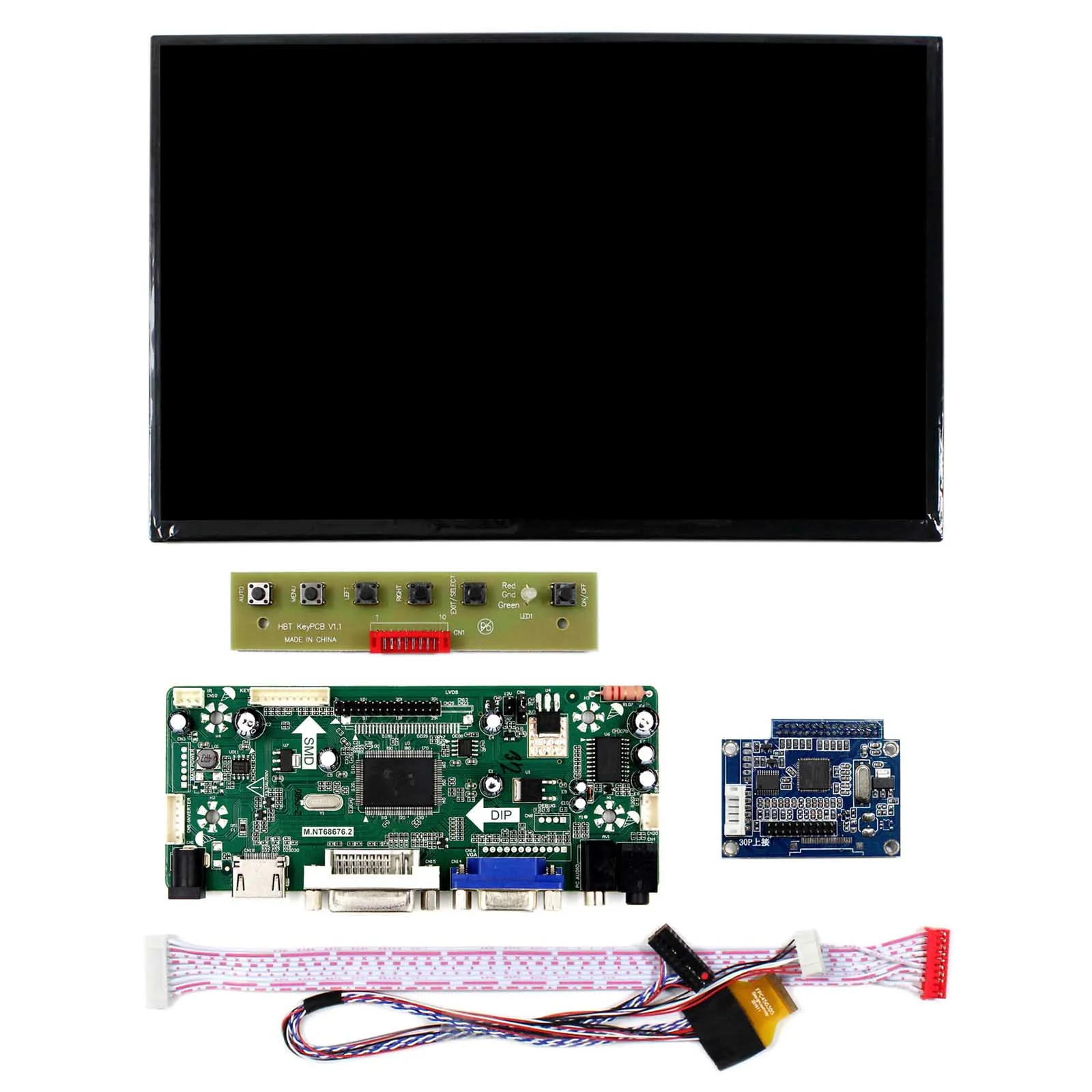M.NT68676.2A HD MI VGA DVI плата ЖК контроллера B101UAN01.A 10 1 дюймов 1920X1200 экран|Запасные части| |