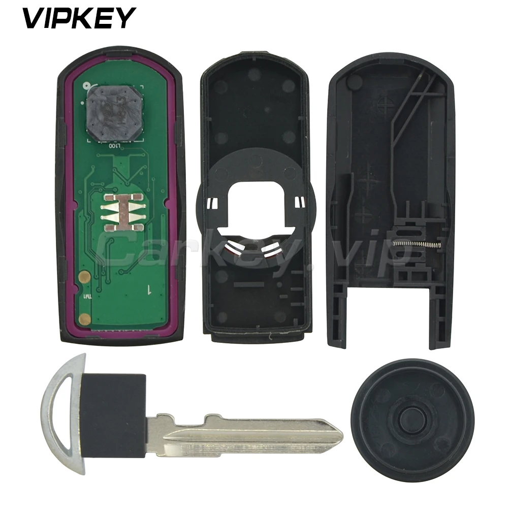 Remotekey SKE13E 01 2 кнопки 434 МГц для Mazda 3 6 Axela Atenza 2014 2015 2016 2017 новая модель Smart key|Ключ от авто| |