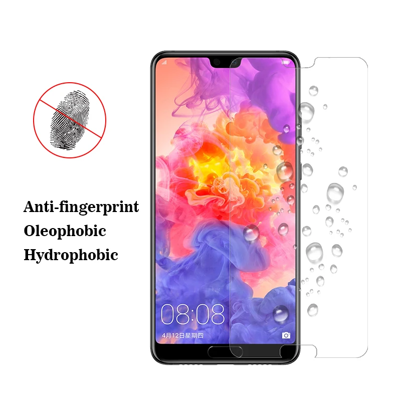 Закаленное стекло 2 5 D для Huawei P20 защитные пленки экрана P 20 ультратонкие 0 26 мм 8