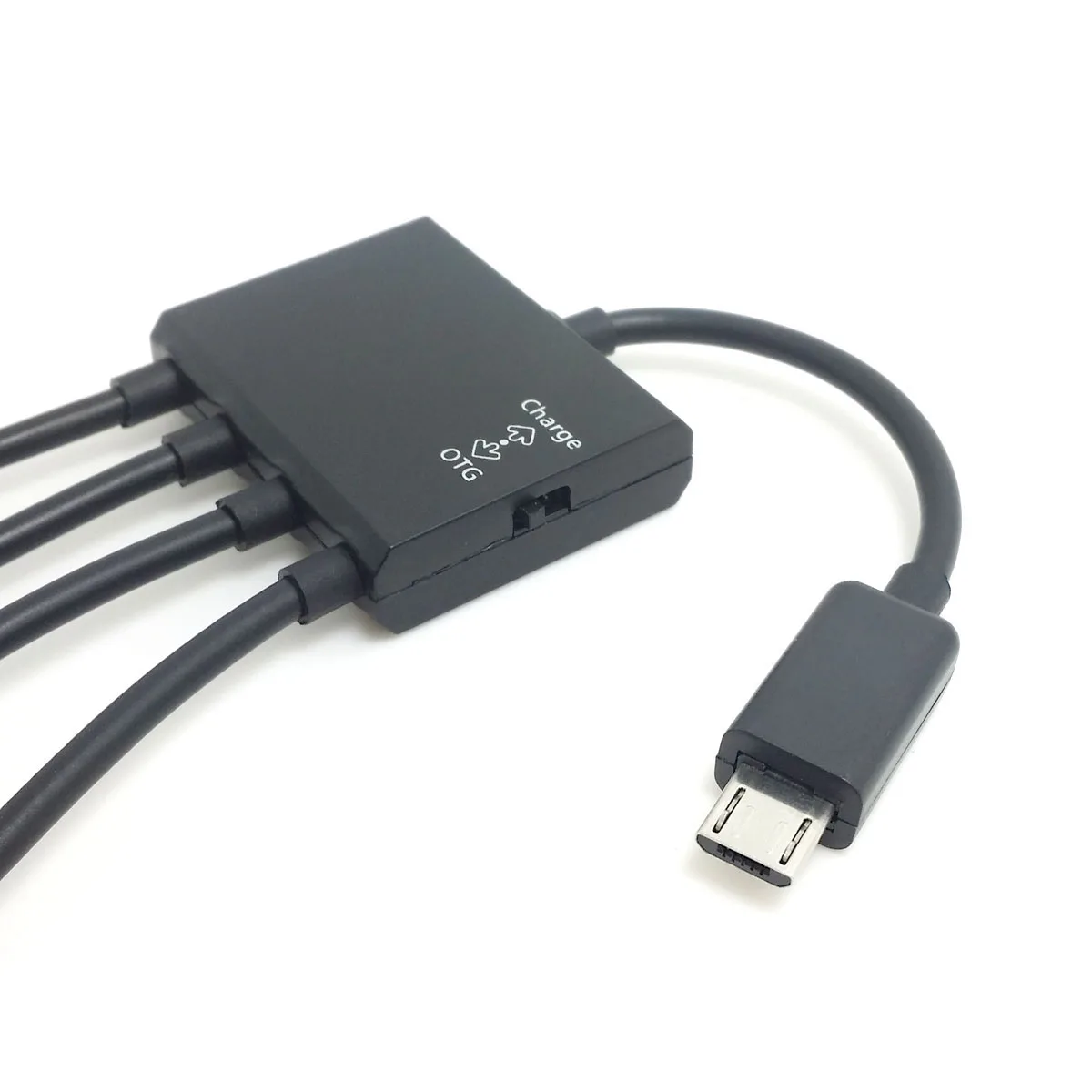 Chenyang микро USB хост OTG 3 порта концентратор адаптер кабель с питанием для Galaxy i9500 Note2