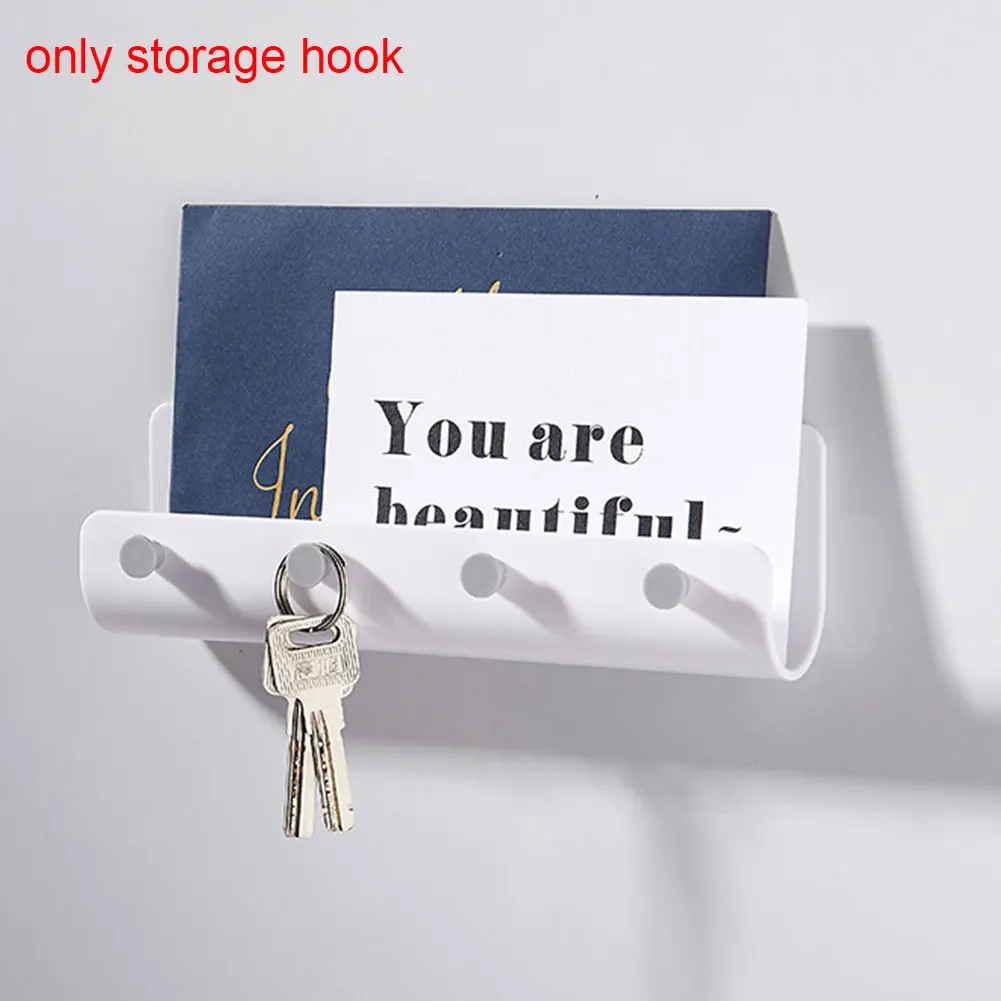 Держатель Декор Ключ Висит Вешалка Организатор клей практические настенный