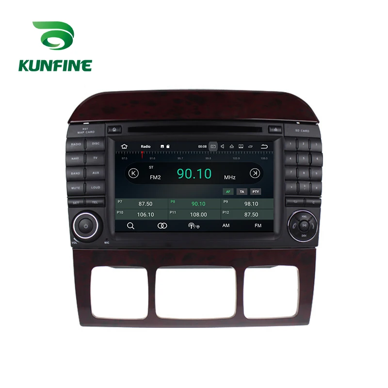Android 9 0 Core PX6 A72 Ram 4G Rom 64G Автомобильный DVD GPS мультимедийный плеер стерео для Benz