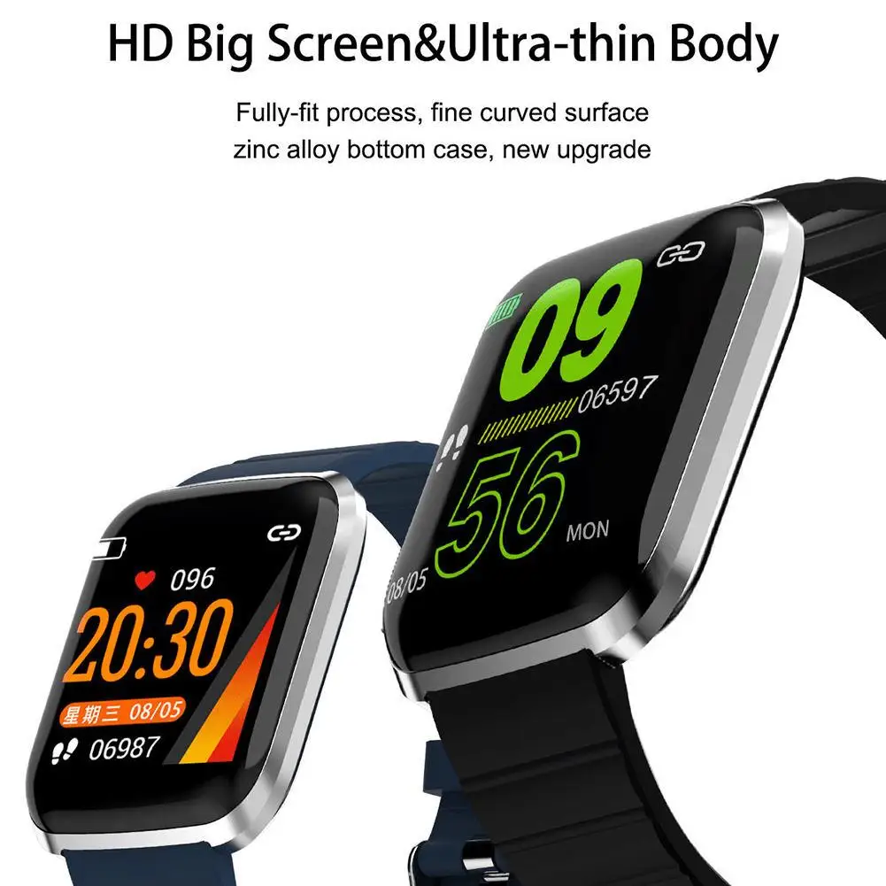 Elegant Men 1.3-inch Smart Watch Fitness Tracker With Heart Rate Monitor Activity IP67 Waterproof Reminder Alarm Clocks | Электроника