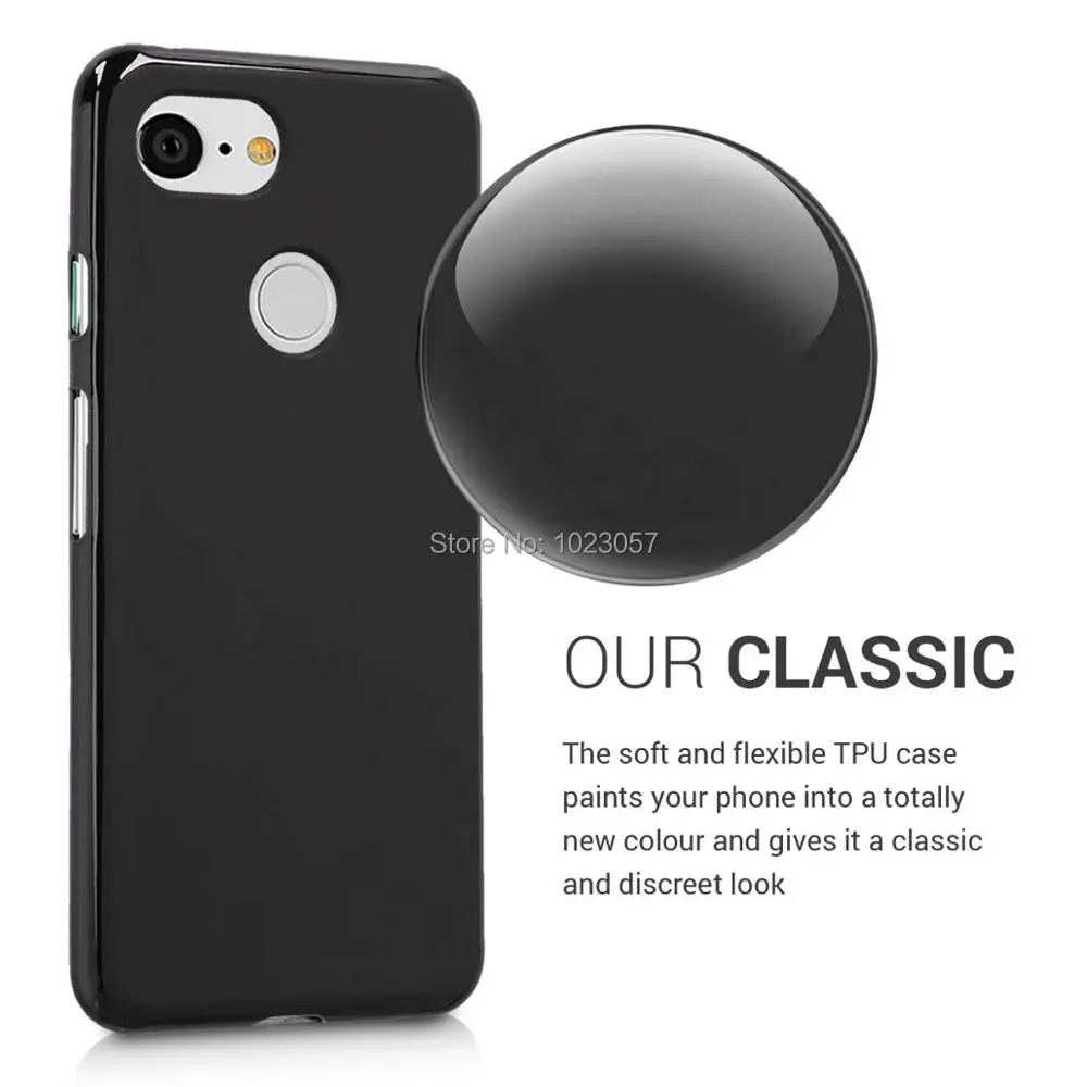 Soft For Google Pixel 3A Case XL Black Clear TPU Matte |