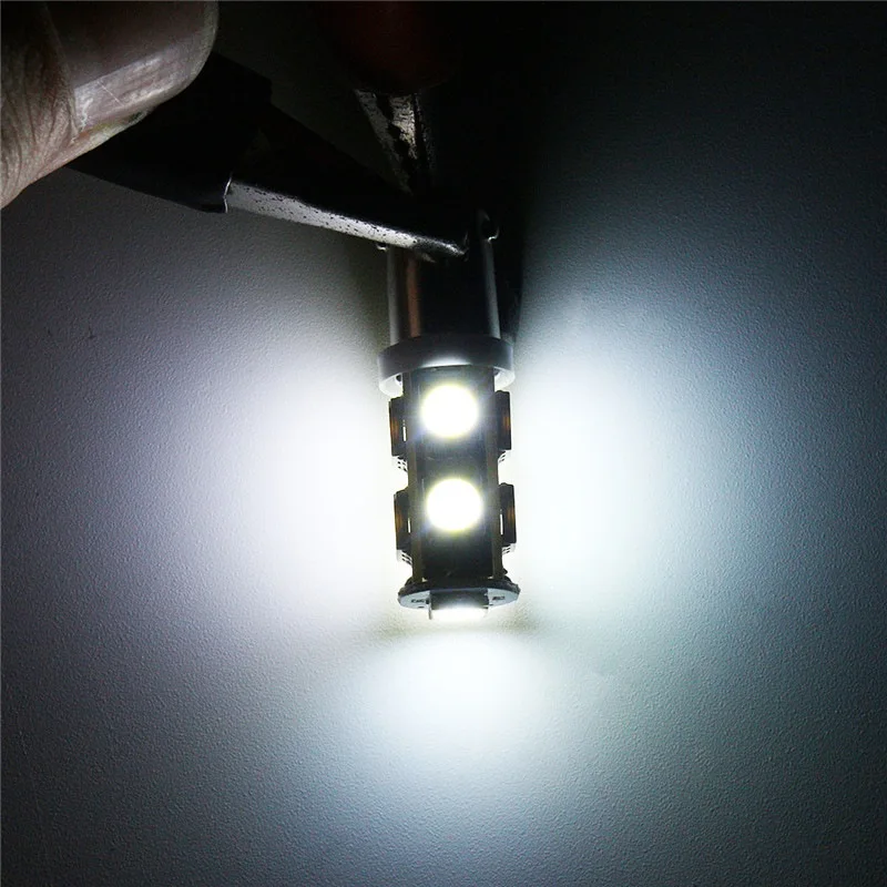 2X H6W BAX9S 9 SMD 5050 LED CANBUS Side Parking Light Bulbs Car DRL Interior 12V Lights White | Автомобили и мотоциклы