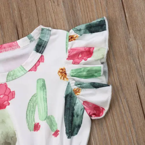 2019 Emmababy Cute Newborn Infant Baby Kids Girl Romper Jumpsuit Outfits Sunsuit Clothes |