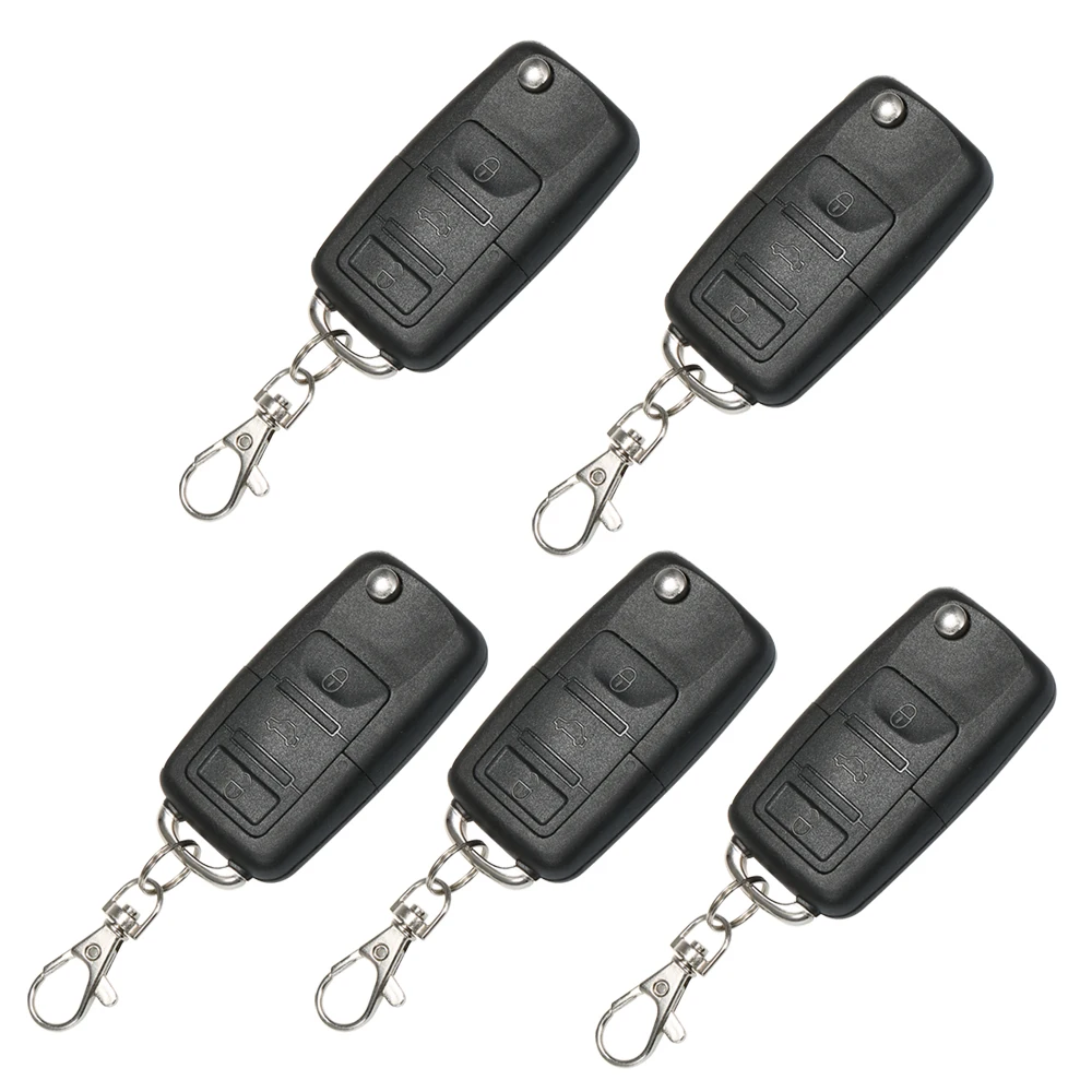 5pcs 433MHz Wireless Duplicator Copy Remote Controller Clone Remotes For Gadgets Car Home Garage Black | Электроника