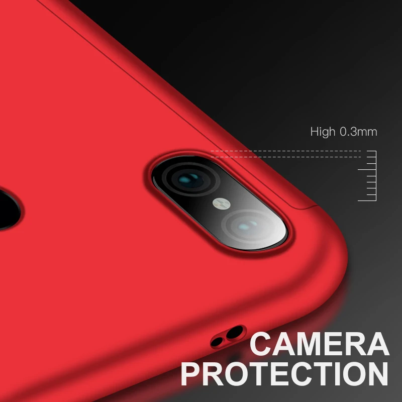 360 полный защитный чехол для телефона Xiaomi redmi 4X 5 plus 5A 6 6A S2 Чехлы Redmi note Чехол 7 pro со