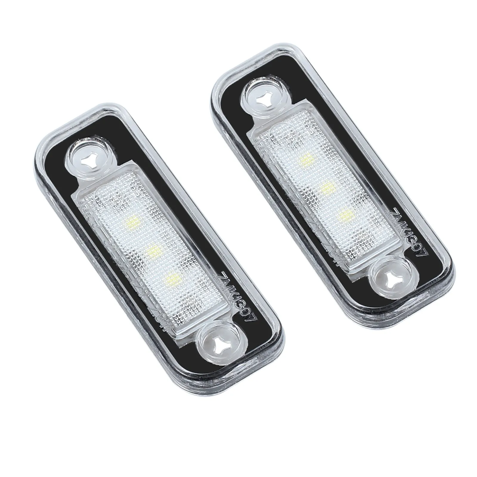 2 шт. светодиодные SMD лампы для номерного знака Mercedes Benz SLK R171 S203 W211 S211 / 1103 3 | Лампы и