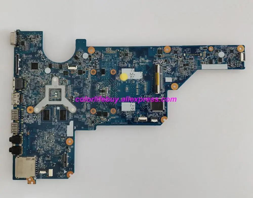 Genuine 649950-001 DA0R23MB6D0 HD6470/1G Laptop Motherboard Mainboard for HP Pavilion G4-1000 G6-1000 Series NoteBook PC enlarge