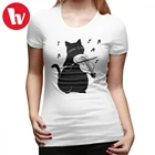 Женская футболка с коротким рукавом, фиолетовая