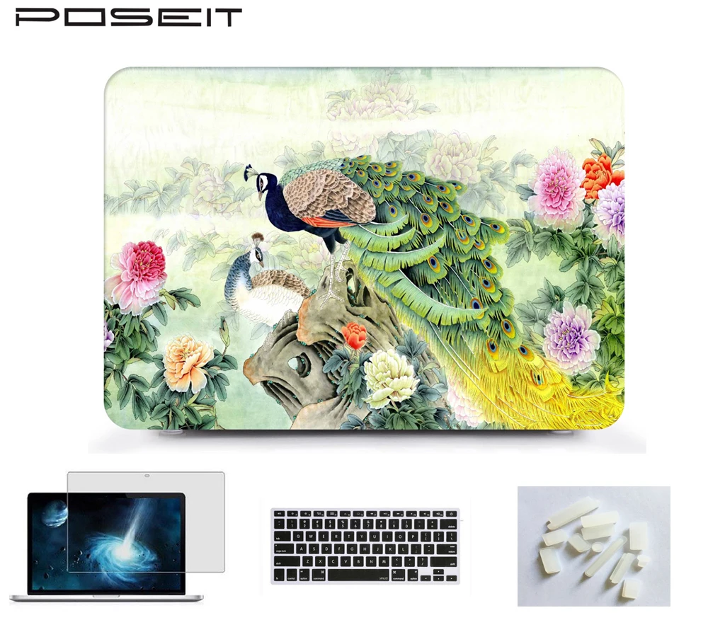 2018 NEW Print Laptop Hard Case Cover for Apple Macbook Pro Retina 12 13 15 inch Air 11 15Touch Bar A1989/A1990 | Компьютеры и офис