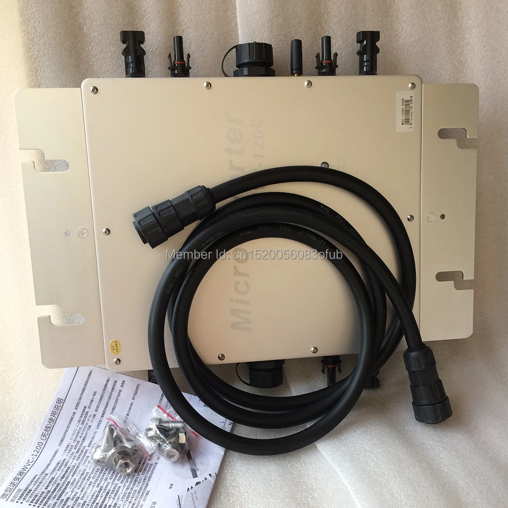 Модернизированный инвертор WVC1200 с микро сеткой входной Φ 50/60 Гц