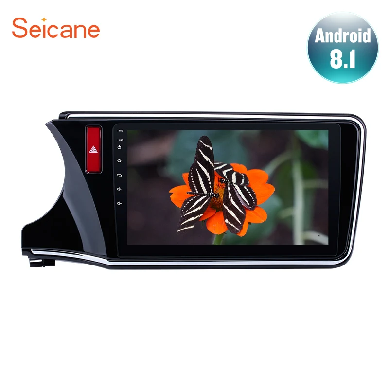 

Seicane 2Din Android 9,1 10,1 "GPS автомобильный Радио Аудио стерео Мультимедийный Плеер для 2014 2015 2016 2017 Honda CITY Левый ручной привод
