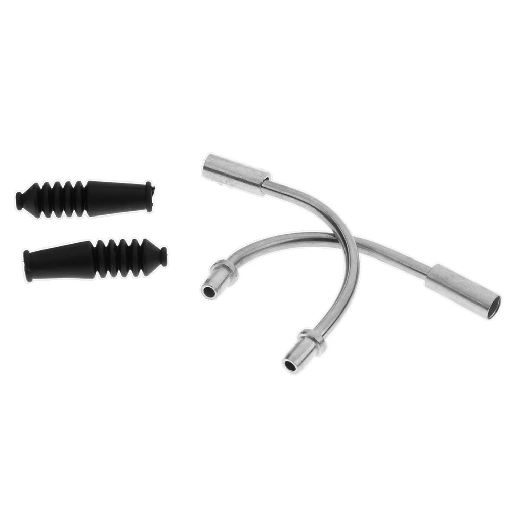 V Brake Noodles Cable Guide Boots Aluminum V-Brake Set Front and Rear Kit 6.8cm 8cm Bicycle Parts Accessories | Спорт и развлечения