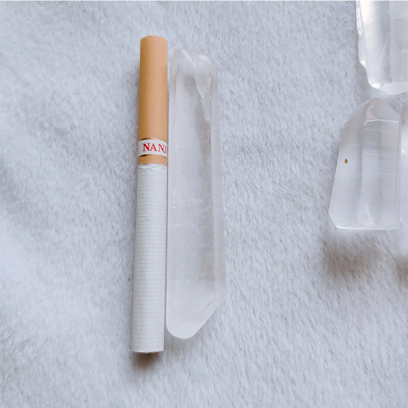 

3-5cm 100% Natural White Fluorite Crystal Quartz Crystal Stone Point Healing Hexagonal Wand Treatment Stone D3