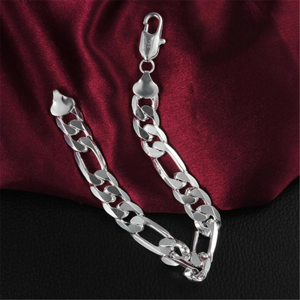 Новый популярный браслет с серебряными цепочками очаровательный для женщин