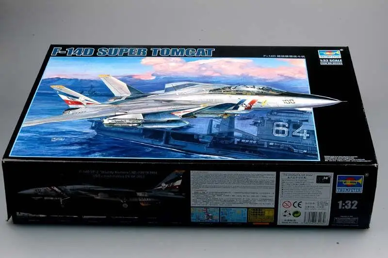 Суперкот Trumpeter 1/32 03203 F 14D|Наборы для сборки моделей| |
