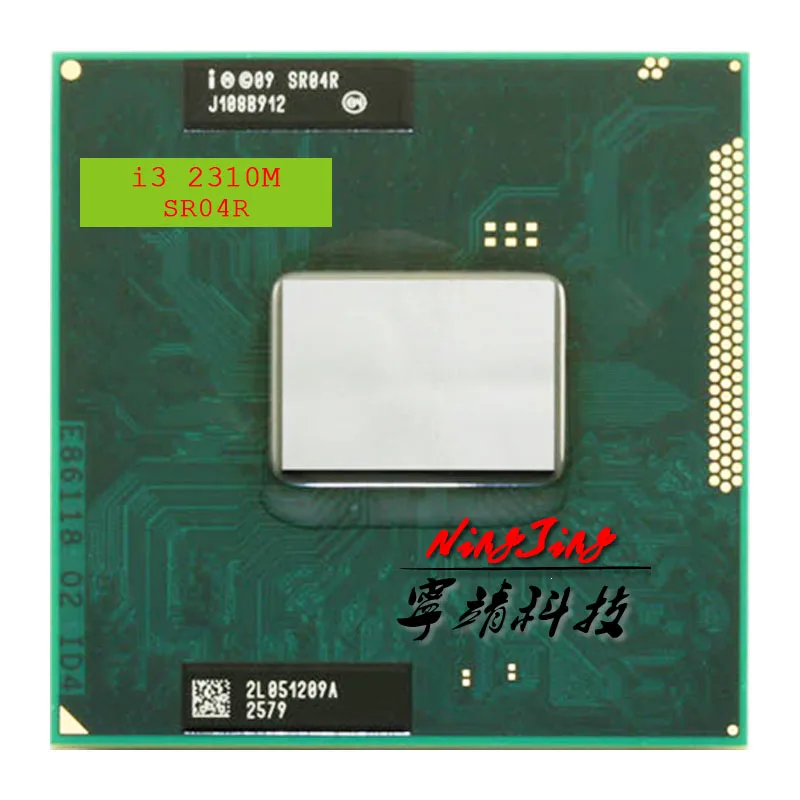 Процессор Intel Core i3 2310M SR04R двухъядерный процессор 2 1 ГГц четырехъядерный L2 = 512 М L3 3