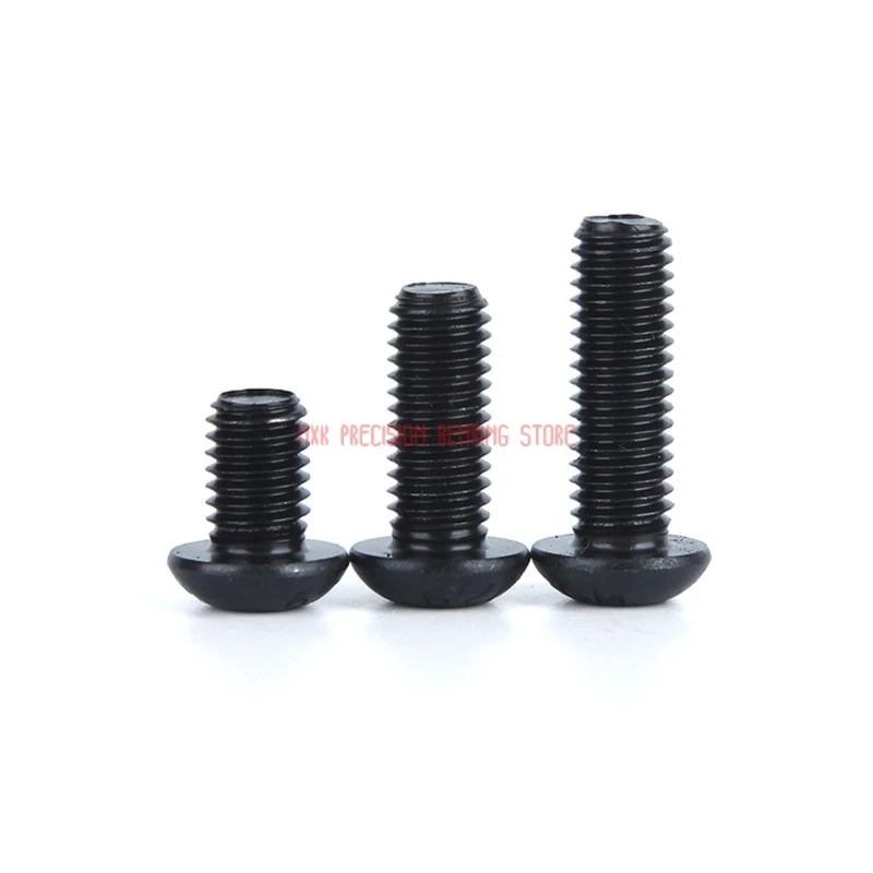 2021 Vis Tornillos Para Madera 12 9 Класс M6 M8 M10x8/10/12/16/20/25/30 мм серии черный шестигранный винт с
