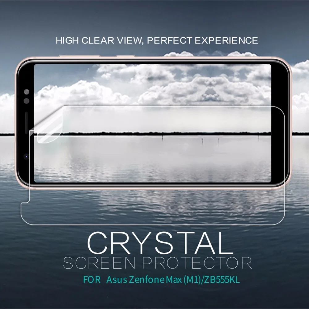Для Asus Zenfone Max M1 ZB555KL защита для экрана NILLKIN кристально прозрачная/Матовая
