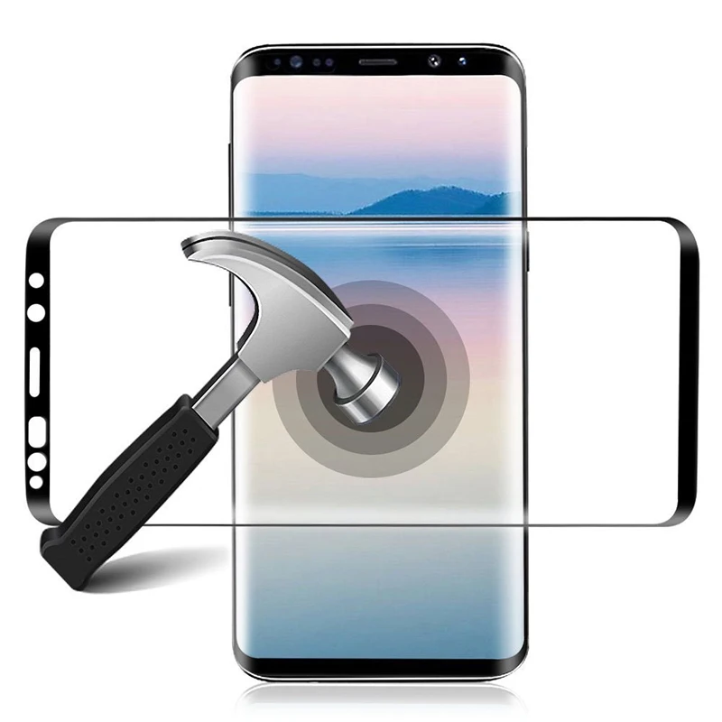 3D Защитное стекло для Samsung Galaxy S8 s7 s8 s9 Plus закаленное Защита экрана tremp|Защитные